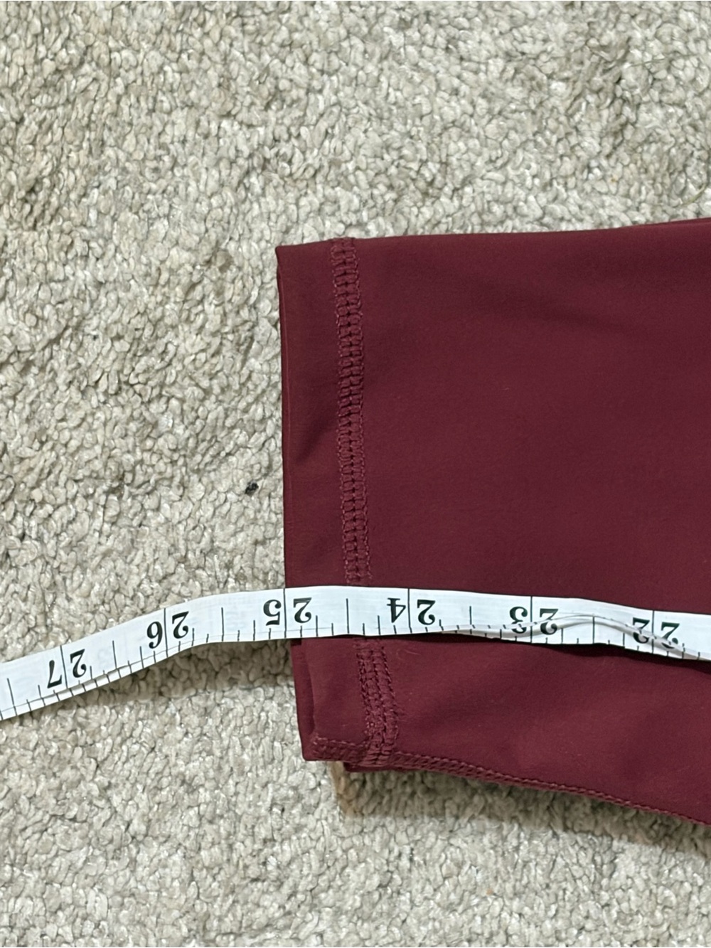 WILO The Label in Burgundy High-Rise Active Leggings & Sports Bra Set - Picture 10 of 10